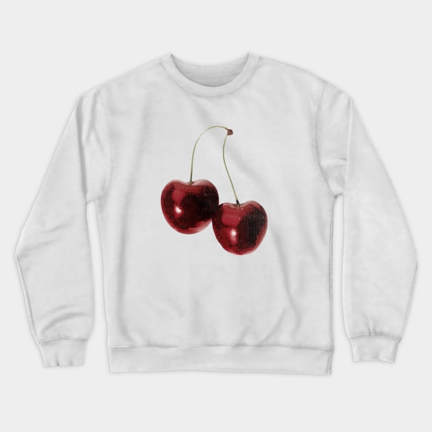 Cherry Graphic Y2k Tee - Trendy Coquette Vintage Artwork Aesthetic Tees Crewneck Sweatshirt by Justin green